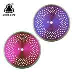 DELUN Thin Turbo Disco de corte de diamante Lâmina de serra circular de diamante para granito