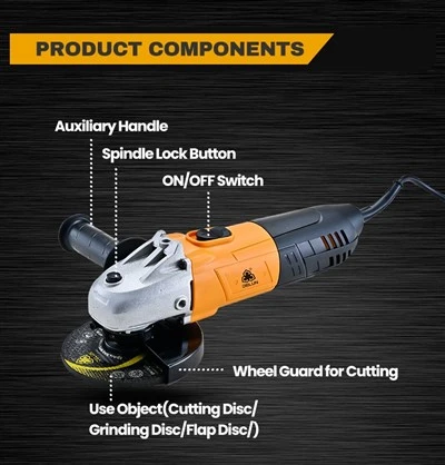 High Quality Angle Grinder Delun